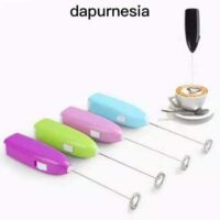 Alternative view of Mini Mixer Milk Frother Foamer Electric [HIJAU]