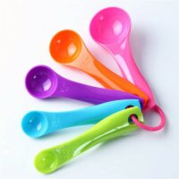 Sendok Takar Rainbow 5 in 1 [S], Measuring Spoon (1 Set Isi 5 Pcs)