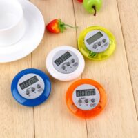 Digital Mini Kitchen Timer Magnet [Putih]