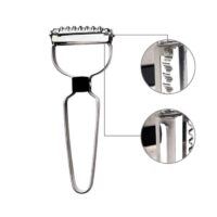 Tanica Bravo Dual Peeler Stainless Steel