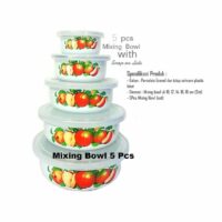 Alternative view of Mixing Bowl Set of 5 With Lids Mangkok 5 Susun