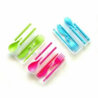 Hawaii Olivier Set Peralatan Makan Portable