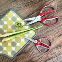  Gunting Dapur Set 2 Pcs Stainless Steel Micro Serrated Blade Tanica