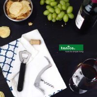 Bottle & Wine Opener Set 2 Pcs - Tanica Wine Lovers