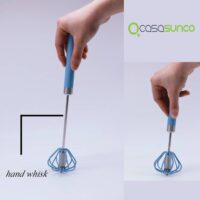 Alternative view of Casasunco Rotatable Hand Push Mixer - Pengocok Telur Mekanik [SOFT PINK/SOFT BLUE]