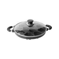 Cetakan Kue Cubit 12 Lubang Motif Bunga & Hati