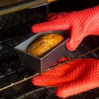 Casas CS 2 Pcs Sarung Tangan Oven Silikon [Soft Blue]