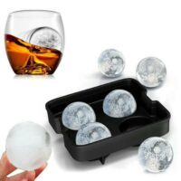 Cetakan Es Batu Bulat Silikon