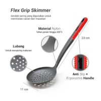 Alternative view of Maxim Tools Nylon Skimmer/Sutil Masak Flex Grip