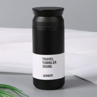 Cre8tive Travel Tumbler 350ml Stainless Steel HS [BLACK]
