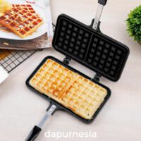 Mini Waffle Maker Square Pan Cetakan Waffle Kotak