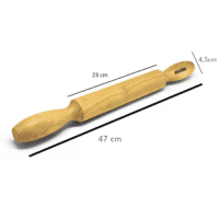 Alternative view of Maxim Wood Rolling Pin 47cm Penggilas Adonan
