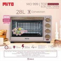 Electric Oven Mito TOP 28L Wood Series Mito MO-999 MO999