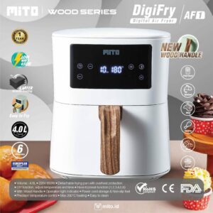 Mito Air Fryer Wood Series 4L DigiFry AF1