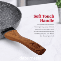 Alternative view of Fry Wok Marble Size 20 - 28cm Cypruz