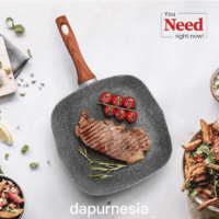 Alternative view of Grill Pan Marble Size 24 - 28cm Cypruz