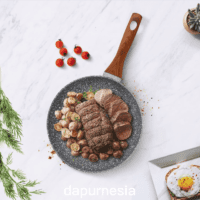 Fry Pan Marble Size 18 - 28cm Cypruz