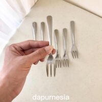 Alternative view of Garpu Kue / Buah 6pcs Stainless Steel Elegant