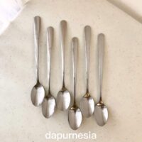 Sendok Ice Tea Gagang Panjang 6pcs Stainless Steel Elegant
