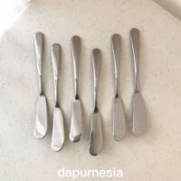 Sendok Mentega 6pcs Stainless Steel Elegant