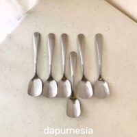 Sendok Es Krim 6pcs Stainless Steel Elegant
