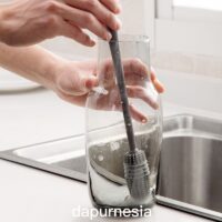 Alternative view of 3 Pcs Moon Brush Silicone Sikat Botol, Tumbler, Gelas M01