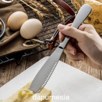 NuChef Stainless Steel Butter Knife Pisau Mentega Margarin Selai