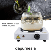 Kompor Listrik Mini Portable 1000W Hot Plate ES01