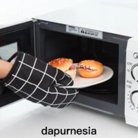 Kukonware Sarung Tangan Tahan Panas 2Pcs Oven Masak Baking