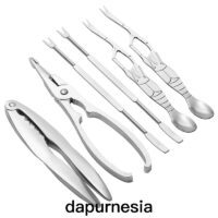 Dapurnesia Set Alat Makan Kepiting 6 in 1 Stainless Steel