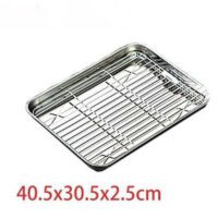 Alternative view of Fry Net Cooling Rack Stainless Steel XL