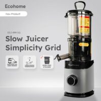 Slow Juicer Simplicity Grid Ecohome ESJ999SG Pengekstrak Buah Muat 1 Nanas