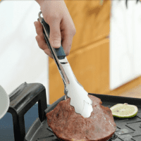 VC Tools Locked Tongs Penjepit Makanan Stainless Steel Premium