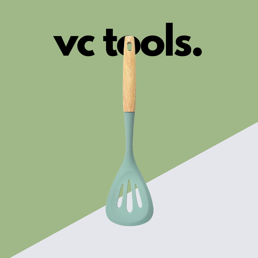 VC Tools Silicone Spatula Spatula Silikon Tahan Panas - Image 3