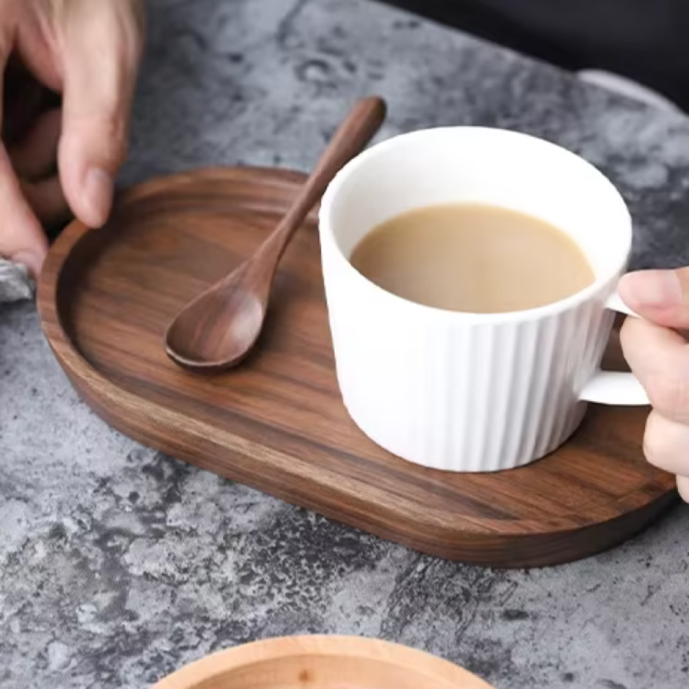 Nampan Kayu Akasia Oval – Sajikan Makanan Lebih Cantik dengan Nuansa Natural - Image 2